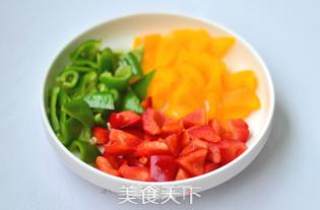 彩椒香菇鸡的做法步骤：4