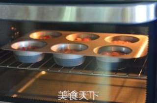 红糖樱桃玛芬的做法步骤：9