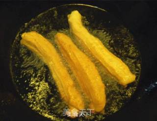 安心油条的做法步骤：6