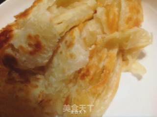 千层油饼葱油饼手撕饼的做法步骤：12