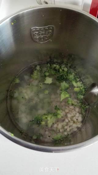 西兰花山药精力汤的做法步骤：7