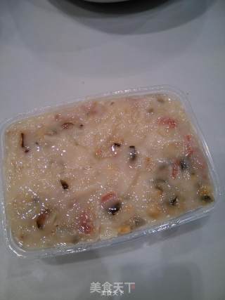 腊味萝卜糕的做法步骤：9