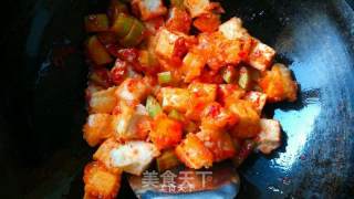 糖醋嫩豆腐的做法步骤：4