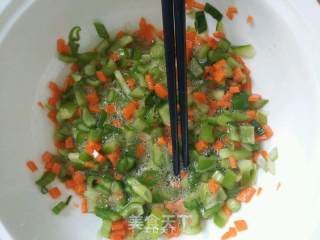 蔬菜鸡蛋饼的做法步骤：4