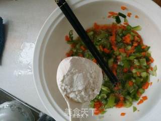 蔬菜鸡蛋饼的做法步骤：5