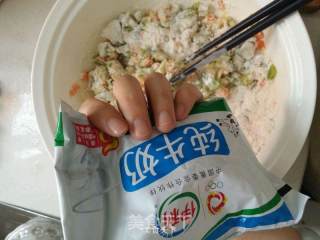 蔬菜鸡蛋饼的做法步骤：6