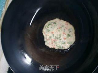 蔬菜鸡蛋饼的做法步骤：9