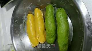 彩色面条的做法步骤：7
