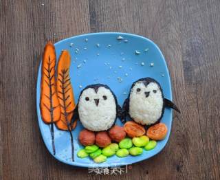 雪中的企鹅摆盘的做法步骤：9