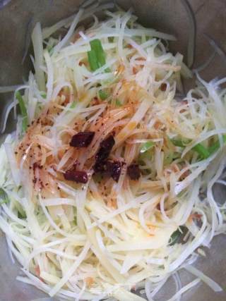 凉拌土豆丝的做法步骤：7