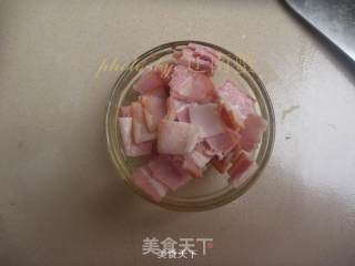 培根西兰花的做法步骤：2
