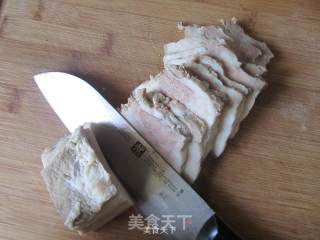 苦瓜回锅肉的做法步骤：4