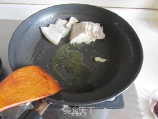 苦瓜回锅肉的做法步骤：7