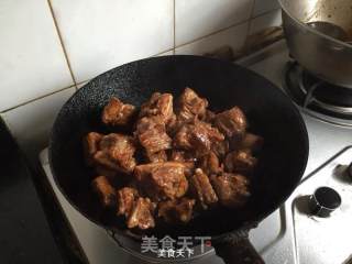 红烧精排的做法步骤：6