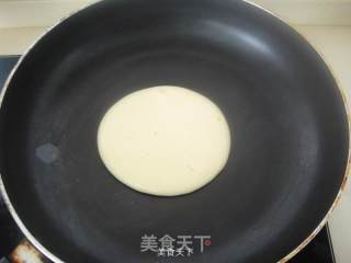 核桃香蕉松饼的做法步骤：7