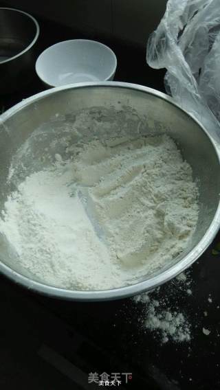 波罗叶饼的做法步骤：1