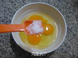 苔条炒鸡蛋的做法步骤：5