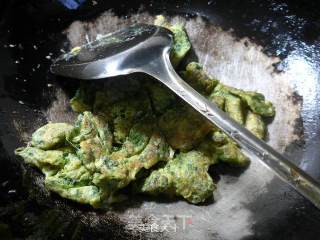 苔条炒鸡蛋的做法步骤：8