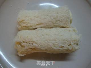 香蕉吐司卷的做法步骤：1