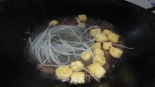 简易版鸭血粉丝汤的做法步骤：2