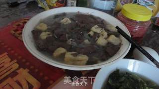 简易版鸭血粉丝汤的做法步骤：4