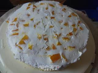 巧克力转印蛋糕的做法步骤：5