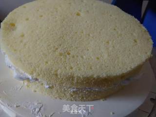 巧克力转印蛋糕的做法步骤：6