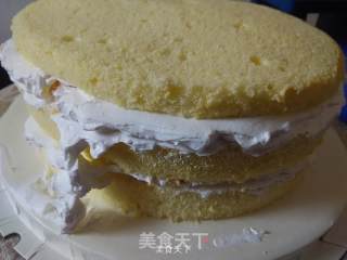 巧克力转印蛋糕的做法步骤：8