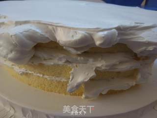 巧克力转印蛋糕的做法步骤：11