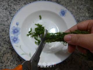 鸡蛋苔条饼的做法步骤：2