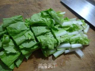 开洋五号菜汤面的做法步骤：2