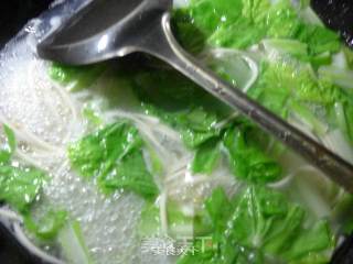 开洋五号菜汤面的做法步骤：5