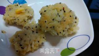 香酥蛋米饼的做法步骤：9