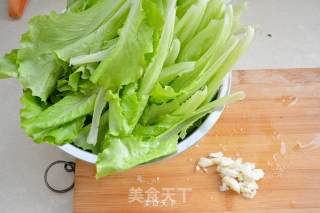 耗油生菜的做法步骤：1