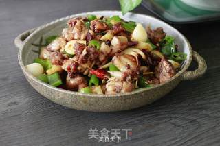 青椒小煎鸡的做法步骤：7