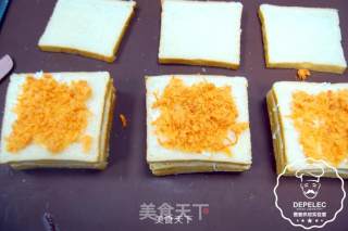 德普烤箱食谱——黄金三明治的做法步骤：4
