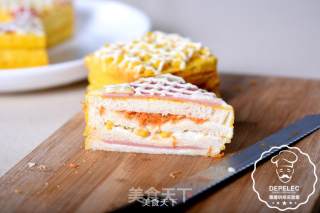 德普烤箱食谱——黄金三明治的做法步骤：8