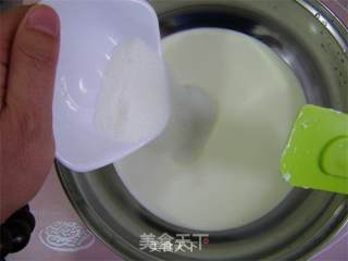 【番茄配方】85度椰蓉小方——超级美味的冰凉甜品的做法步骤：4