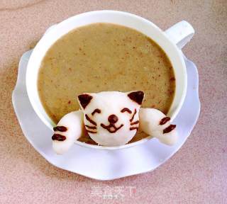 小猫泡温泉豆浆的做法步骤：12