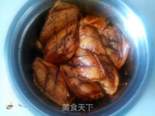 私房秘制烤鸡翅的做法步骤：4