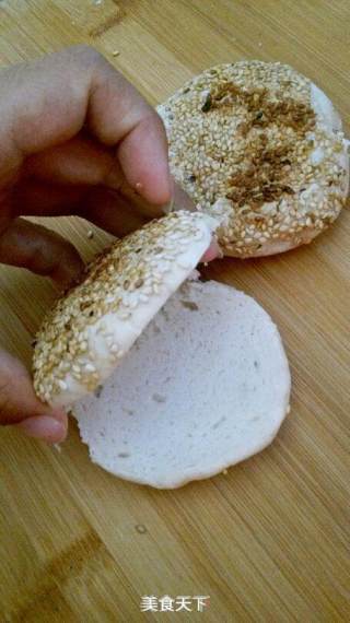 烧饼鸡蛋的做法步骤：8