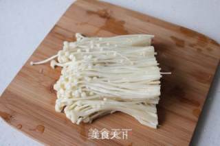 鲜虾金针菇——微波炉版的做法步骤：4