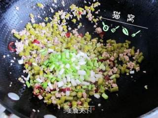 肉末酸豆角的做法步骤：8