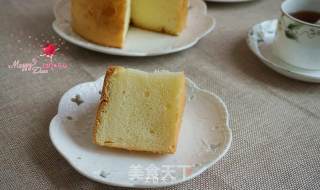 原味戚风蛋糕的做法步骤：14