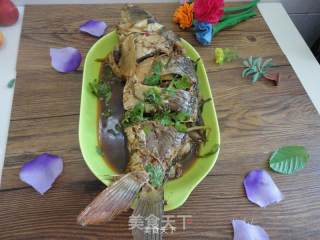 酱烧鲤鱼的做法步骤：9