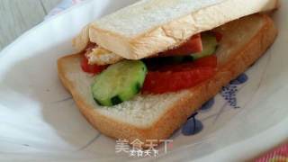 吐司汉堡的做法步骤：5