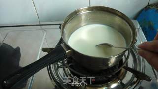 “夕餐落英”------糖蒸酥酪的做法步骤：1