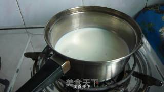 “夕餐落英”------糖蒸酥酪的做法步骤：2