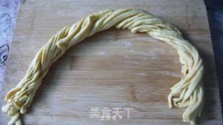 “夕餐落英”------碧玉玫瑰金丝卷的做法步骤：10