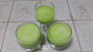 鲜榨黄瓜汁的做法步骤：5